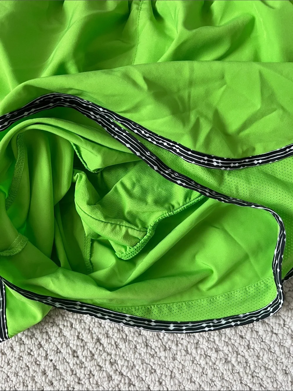 Nike Bright Lime Green Athletic Shorts M women’s run
